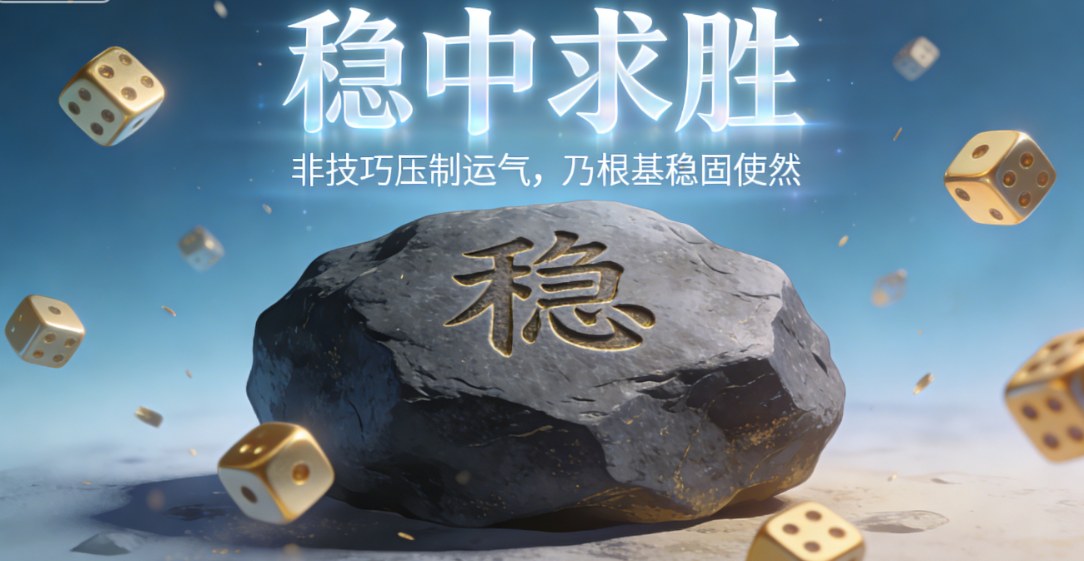 所谓稳中求胜，从来不是靠技巧压制运气